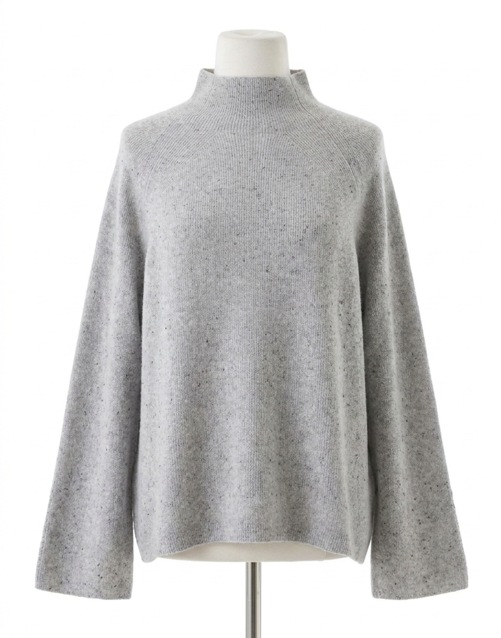 NEW LISA TODD high society sweater in silver mist